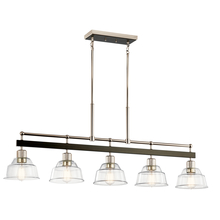 Kichler 52404PN - Linear Chandelier 5Lt