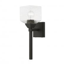 Livex Lighting 10389-04 - 1 Light Black Vanity Sconce