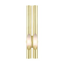 Livex Lighting 45912-12 - 2 Lt Satin Brass  ADA Double Sconce