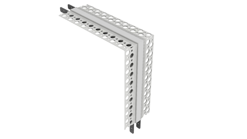 90-Degree Outside Corner Channel for Inspire Mud-In 0.5" Channel