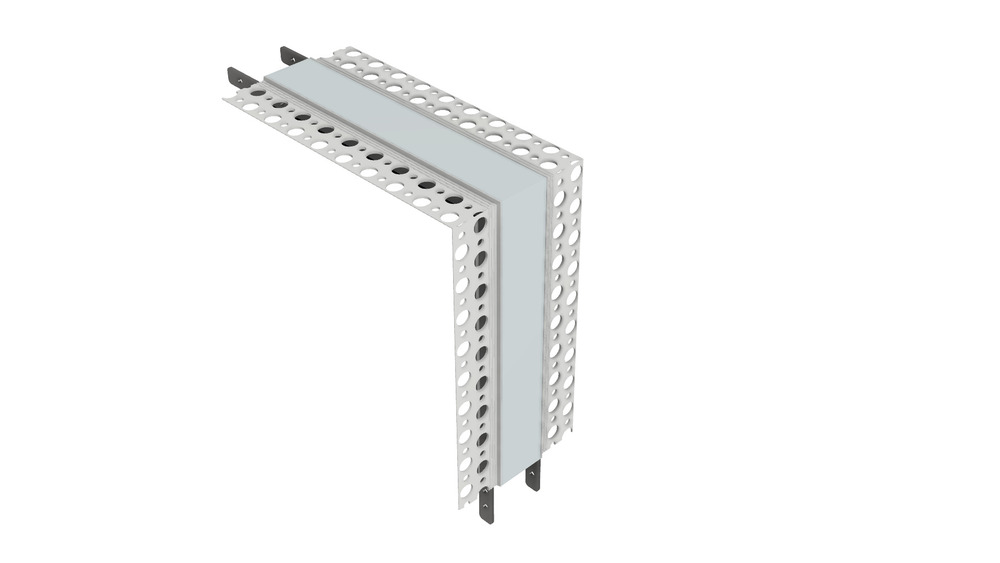 90-Degree Outside Corner Channel for Inspire Mud-In 1" Channel