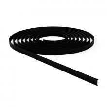 LED INSPIRATIONS CH1-LENS-M05-BLK-CUSTOM - Custom Length Black Lens for Inspire Mud-In 0.5" Channel