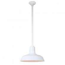 Hi-Lite MFG Co. H-QSN15114-SA-93/QSN24ST3-93/QSNHDSMC-93 - 14" Ceiling Stem Light