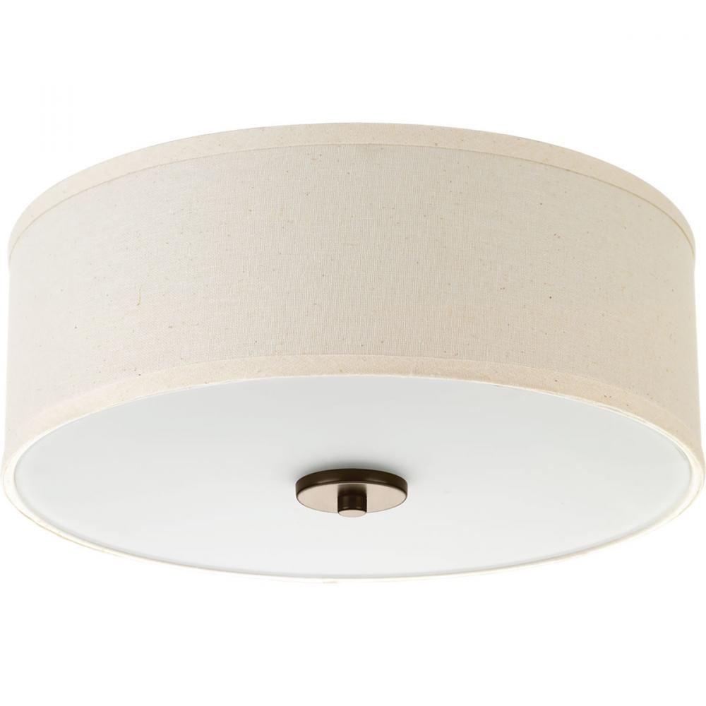 Inspire Collection Two-Light 13" Flush Mount