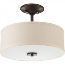 Progress P3683-2030K9 - Inspire Collection One-Light 13" LED Semi-Flush Mount