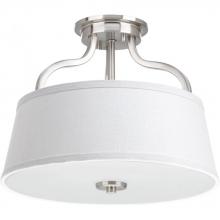 Progress P3720-09 - Arden Collection Two-Light 14" Semi-Flush Convertible