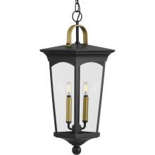 Progress P550067-031 - Chatsworth Collection Black Two-Light Hanging Lantern