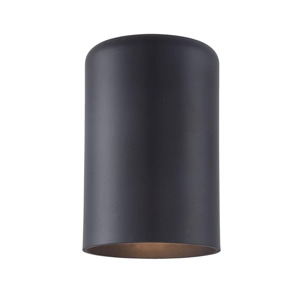 Wall Sconces Collection Wall-Mount 1-Light Outdoor Matte Black Light Fixture