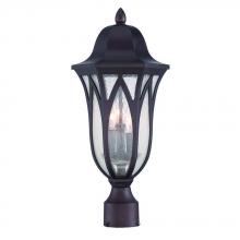 Acclaim Lighting 39817ABZ - Milano Collection Post Lantern 3-Light Outdoor Architectural Bronze Light Fixture