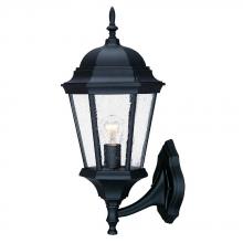 Acclaim Lighting 5250BK/SD - Richmond Collection Wall-Mount 1-Light Outdoor Matte Black Light Fixture