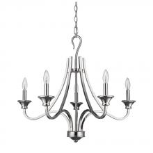 Acclaim Lighting IN11255PN - Michelle Indoor 5-Light Chandelier In Polished Nickel