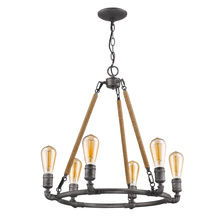 Acclaim Lighting IN11325AGY - Grayson 6-Light Chandelier