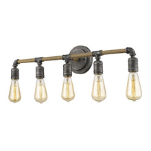 Acclaim Lighting IN41329AGY - Grayson 5-Light Antique Gray Vanity