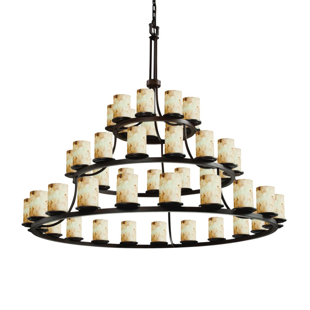 Dakota 45-Light 3-Tier Ring LED Chandelier