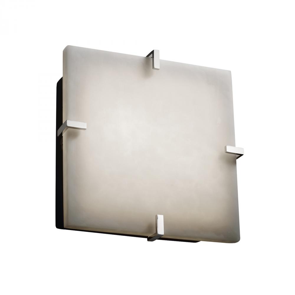 Clips 12" Square Flush-Mount