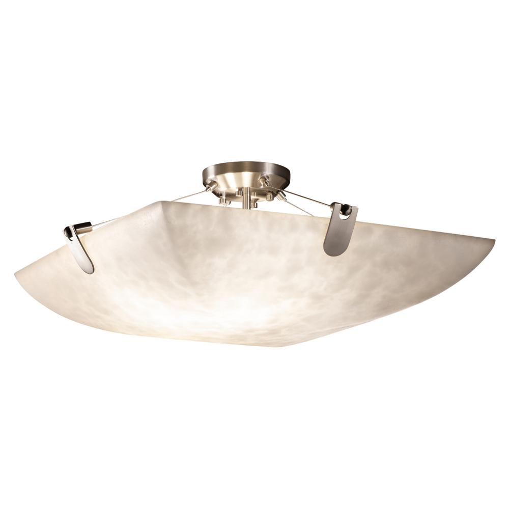 24" Semi-Flush Bowl w/ U-Clips