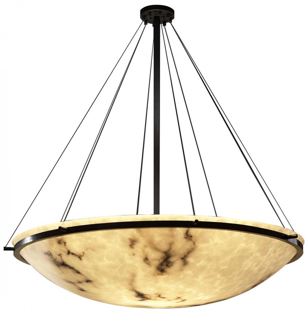 48" LED Pendant Bowl w/ Ring