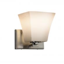 Justice Design Group FSN-8441-40-OPAL-NCKL - Era 1-Light Wall Sconce