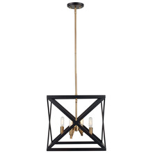 Trans Globe 71055 ROB/AB - Ackerman 13" Pendant Style Open Box Chandelier