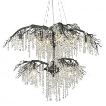 Golden 9903-18 BI - Autumn Twilight 2 Tier - 18 Light Chandelier