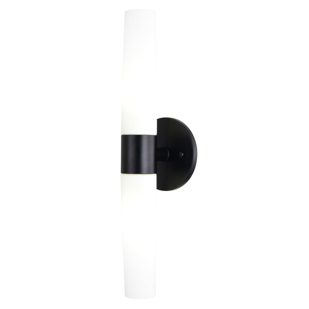 Elliot 20.5-in. 2 Light Wall Light Matte Black