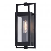 Vaxcel International T0687 - Sheridan 6-in. Outdoor Wall Light Matte Black