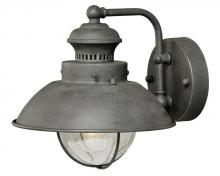 Vaxcel International T0268 - Harwich 8-in Outdoor Wall Light Textured Gray