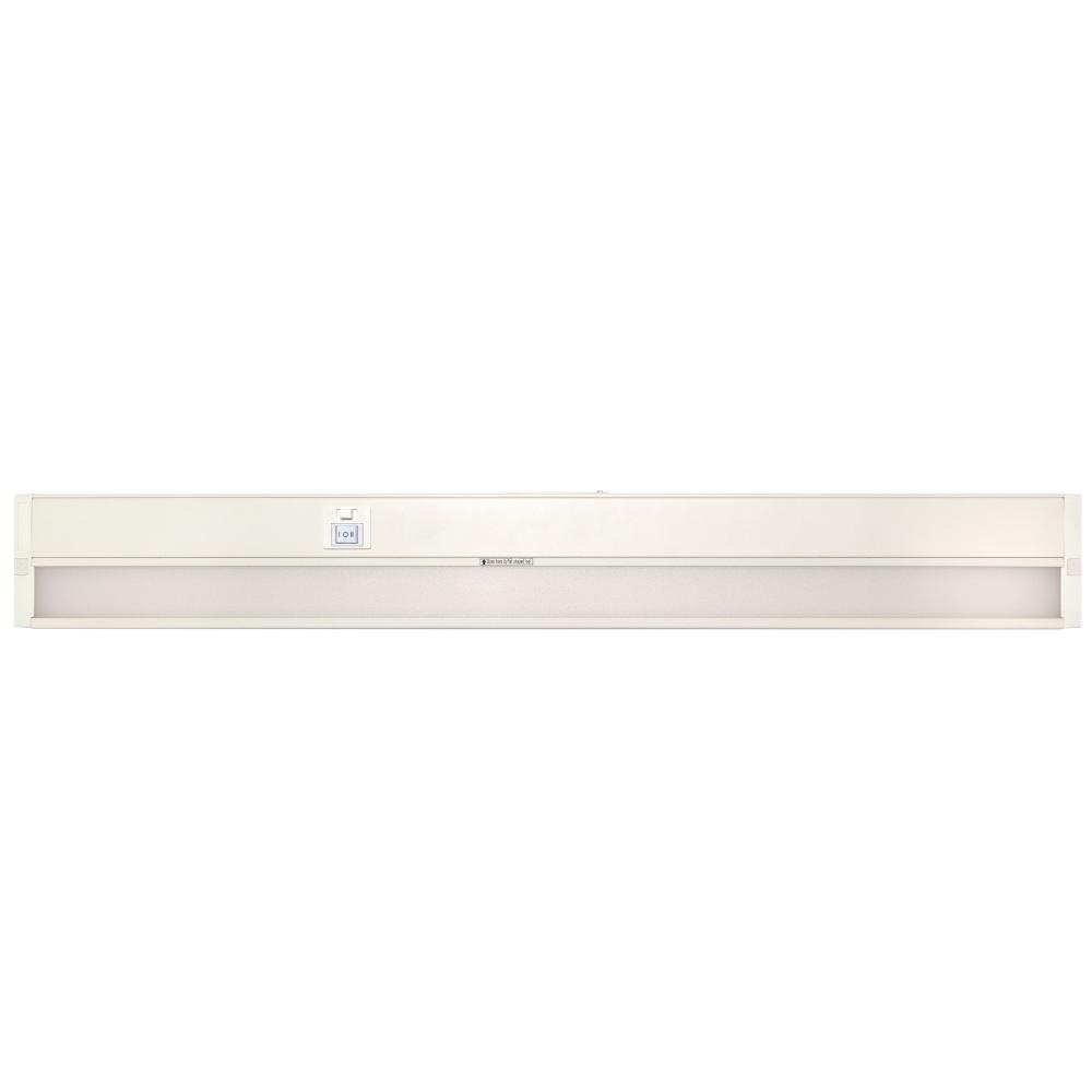 17 Watt; 28 Inch LED White Under Cabinet Light; CCT Selectable; 50000 Hours