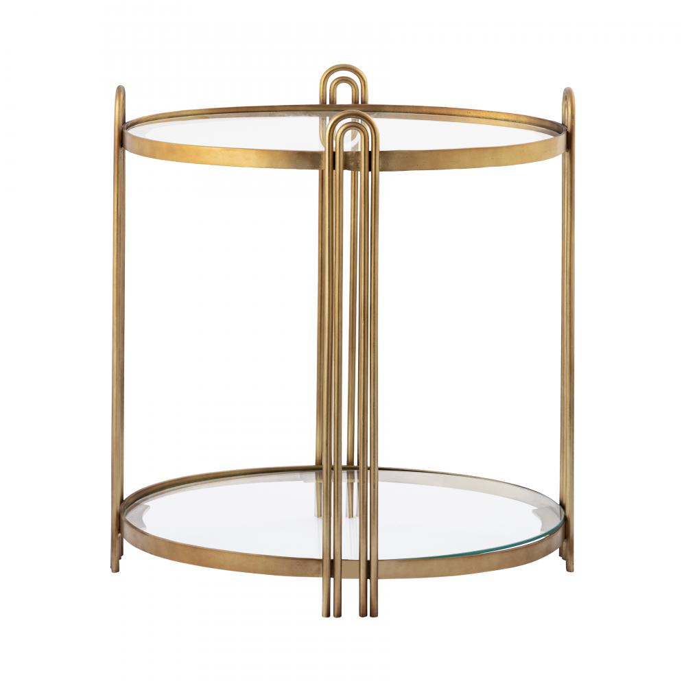 Arch Accent Table - Gold